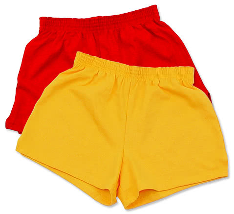 Groups of girls in their soffe shorts